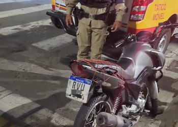 Homem é preso em Poços com cocaína e moto furtada de Jacutinga