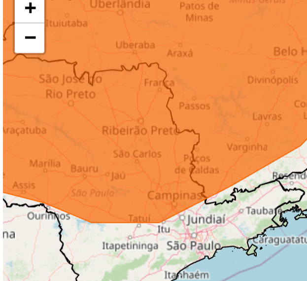 Além de onda de calor Poços também tem alerta para baixa umidade 