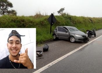 Acidente entre três veículos mata condutor de moto na SP-342