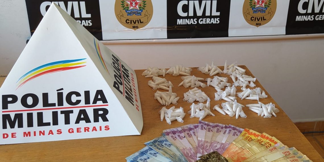 Operação apreende drogas e prende traficante em cidade do Sul de Minas