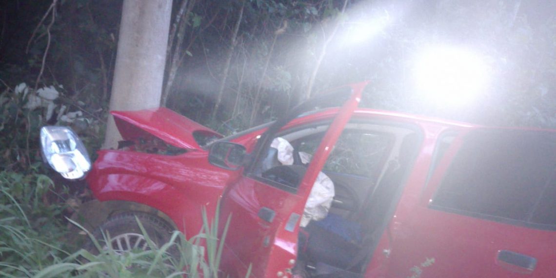 Acidente é registrado na região oeste de Poços de Caldas