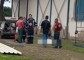 Urgente| Operário morre ao cair de telhado de ginásio na zona sul de Poços de Caldas