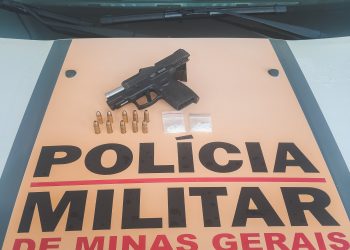 PMR prende homem, apreende pistola e cocaína durante blitz em Poços de Caldas
