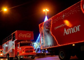 Caravana de Natal da Coca-Cola estará em Poços de Caldas no dia 16/12; confira o percurso