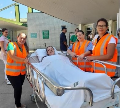 Unimed Poços realiza Simulado de Incêndio em parceria com a Santa Casa