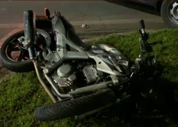 Entregador fica ferido em acidente na zona leste em Poços de Caldas