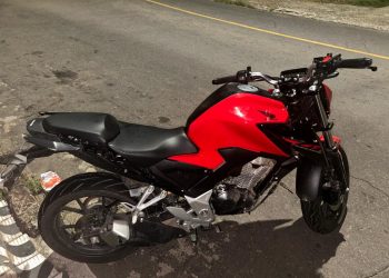 Moto furtada é recuperada pela Polícia Militar em Poços de Caldas