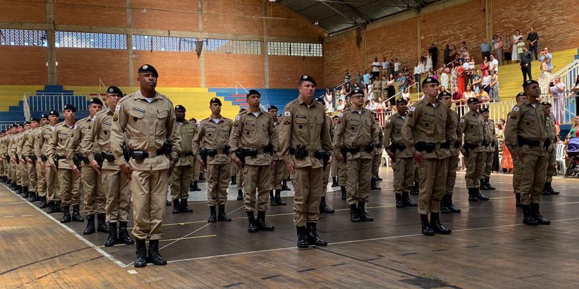 PM realiza formatura de 92 novos sargentos em Poços de Caldas
