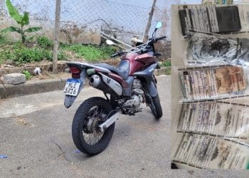 Foragido do estado de São Paulo é preso em Poços com drogas e moto furtada