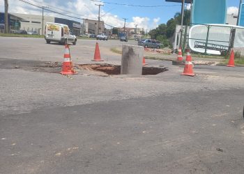 Obra em cratera na Zona Leste de Poços de Caldas começa em janeiro