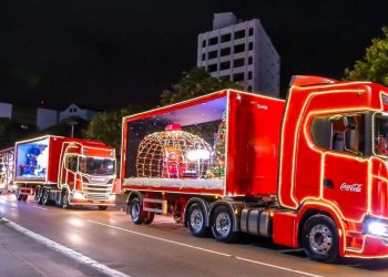 Poços de Caldas recebe caravana de Natal da Coca-Cola neste sábado; confira o percurso