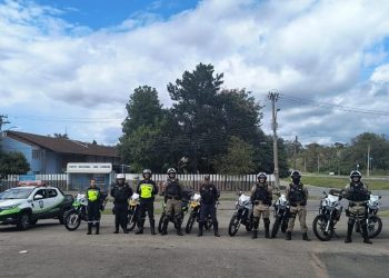 Duas motos são removidas em operação das forças de segurança em Poços