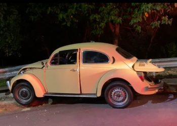 Casal fica ferido após sofrer acidente em Poços de Caldas