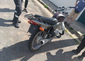 Demutran recupera em Poços moto furtada em Caldas