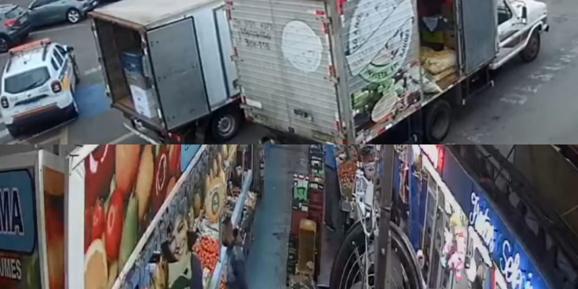 Criminoso arromba Mercado Municipal de Poços de Caldas e furta dinheiro de cinco boxes