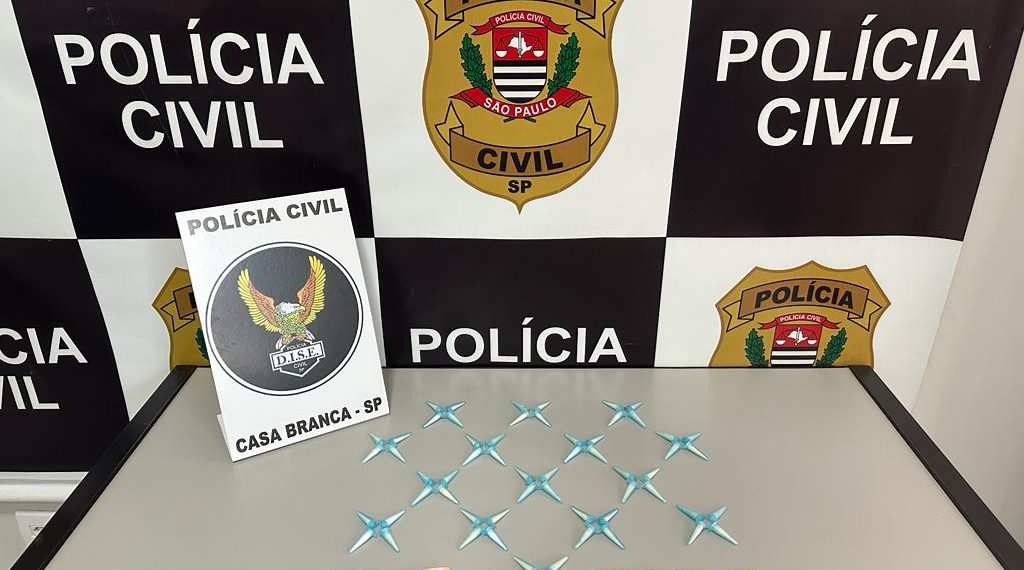 Jovem é preso por tráfico de drogas em Mococa-SP