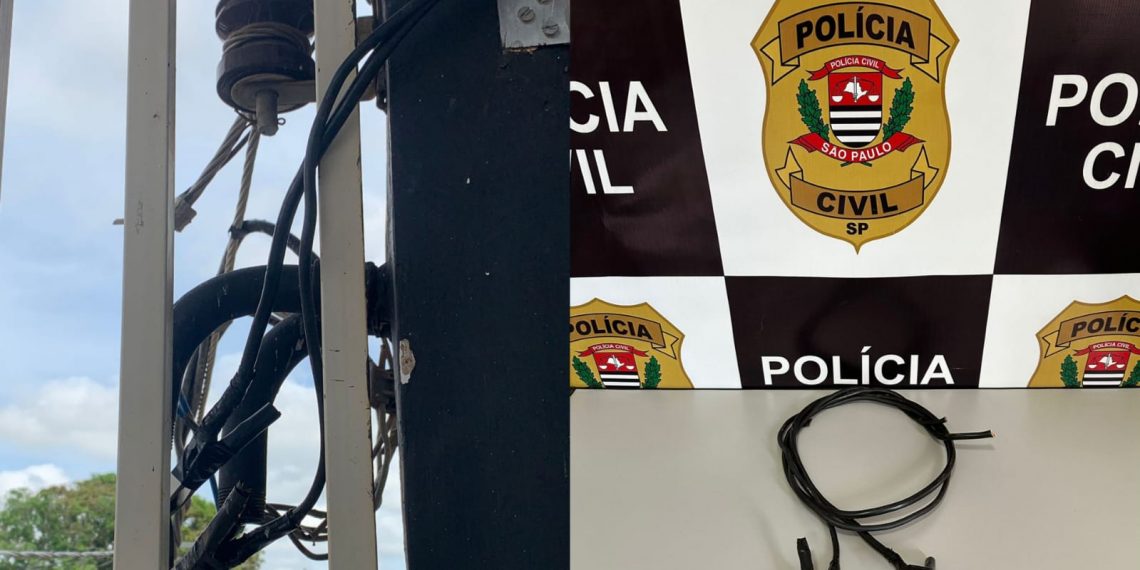 Comerciante é preso em flagrante suspeito de furto de energia através de “gato” em Casa Branca-SP