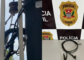Comerciante é preso em flagrante suspeito de furto de energia através de “gato” em Casa Branca-SP