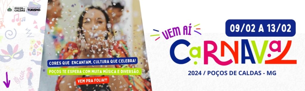 Carnaval de Poços terá mais de 40 shows em 5 dias de folia