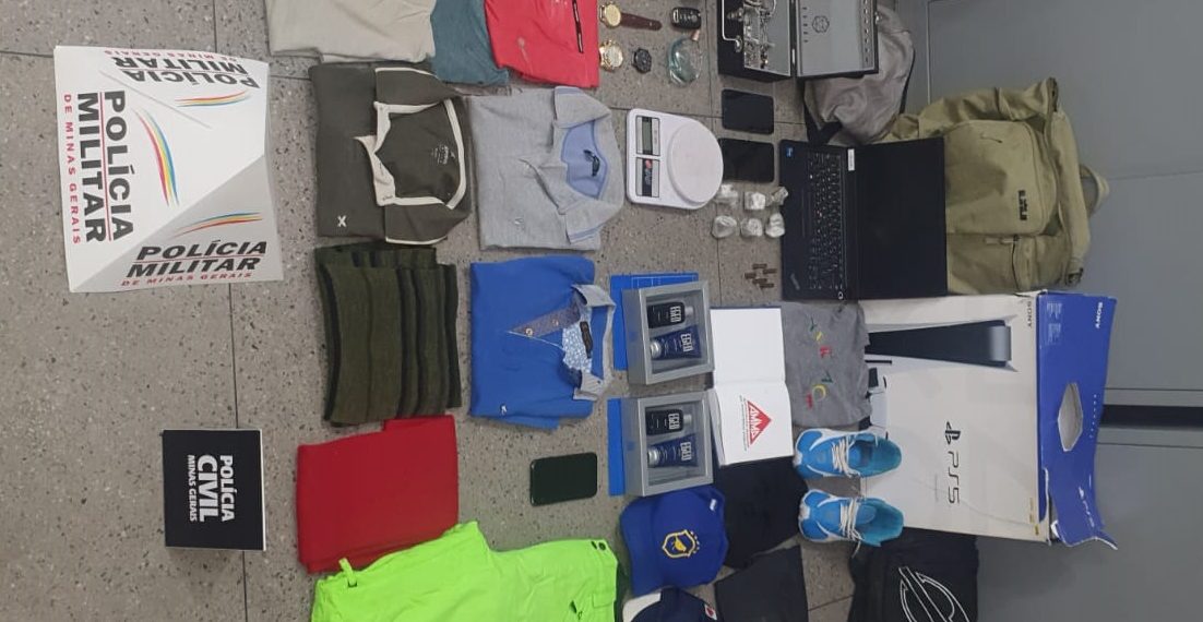 Dois irmãos são presos suspeitos de roubos e furtos em casas e condomínios em Poços de Caldas