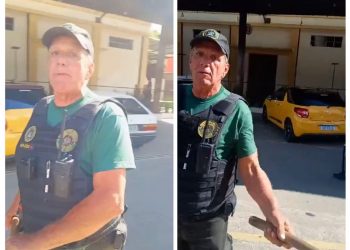 Vídeo: guarda agride motociclista durante blitz em Poços; comando da GCM repudiou a ação