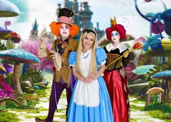 Domingo tem espetáculo ‘Alice no País das Maravilhas’ no Partage Shopping Poços de Caldas