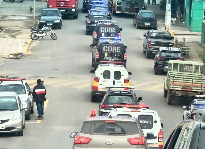 Pessoas ligadas a facção criminosa são presas durante operação policial conjunta em Campestre