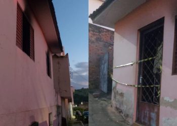 Bombeiros combatem incêndio em casa no centro de Botelhos