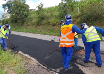 Concessionária EPR Sul de Minas segue com obras de manutenção de pavimento nesta semana