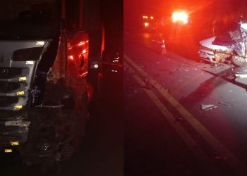 Homem de 49 anos morre após batida envolvendo carro e caminhão em rodovia no Sul de Minas