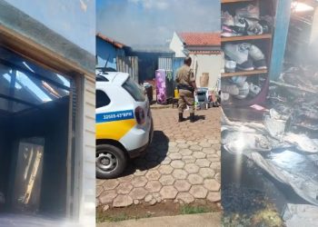 Homem é morto com golpe de canivete após briga em bar; casa de suspeito é incendiada