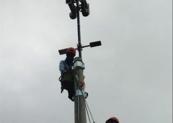 DME faz instalação de sistema de alerta sonoro de barragens em Poços de Caldas