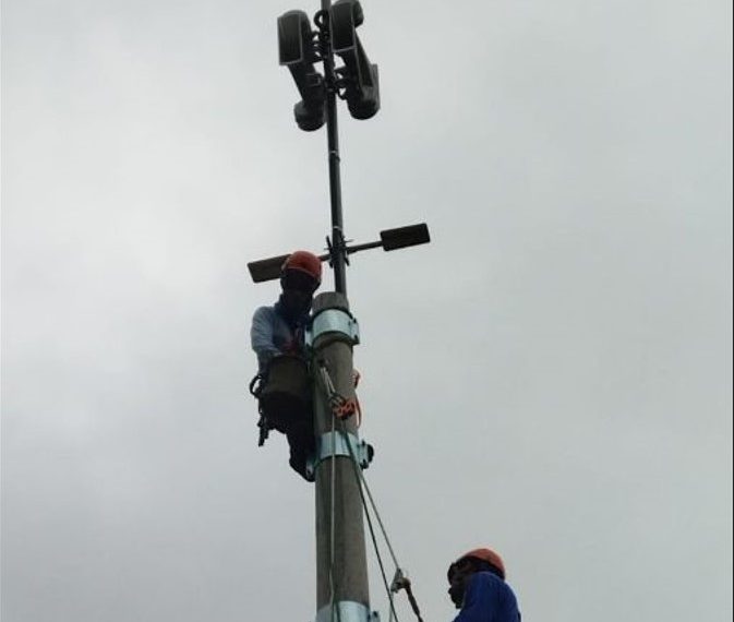 DME faz instalação de sistema de alerta sonoro de barragens em Poços de Caldas