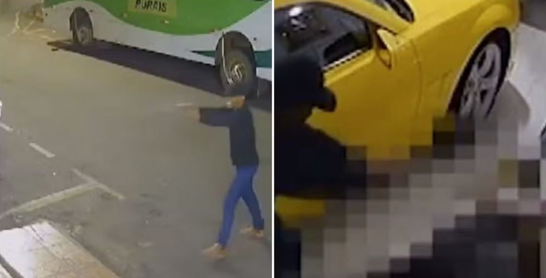 VÍDEO: PCSP prende suspeito de matar pai e filho; veja momento do crime