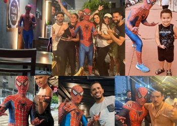 Saiba quem é o Homem-Aranha poços-caldense que surge ‘do nada’ nas noites da cidade