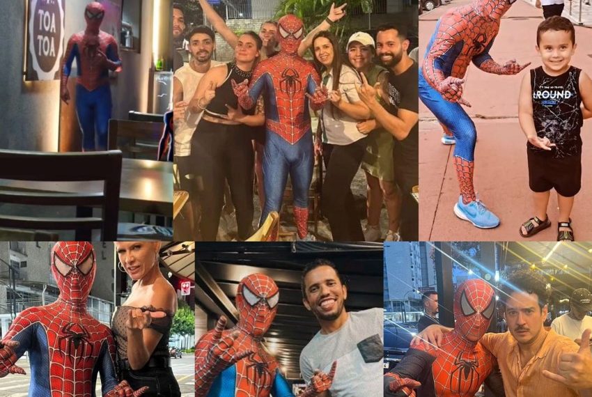 Saiba quem é o Homem-Aranha poços-caldense que surge ‘do nada’ nas noites da cidade