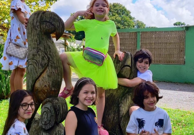 Elenco da Turma da Mônica visita pontos turísticos de Poços de Caldas