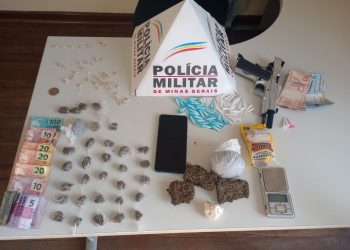 Dupla é presa por tráfico de drogas no bairro São José em Poços de Caldas