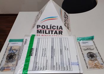 Criminoso é preso com 25 pedras de crack e notebook furtado em Poços de Caldas