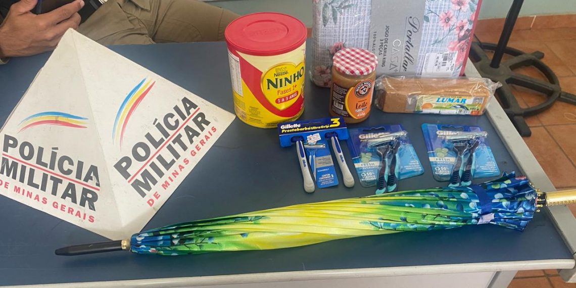 Homem é preso pela PM após sequência de quatro furtos em empresas de Poços