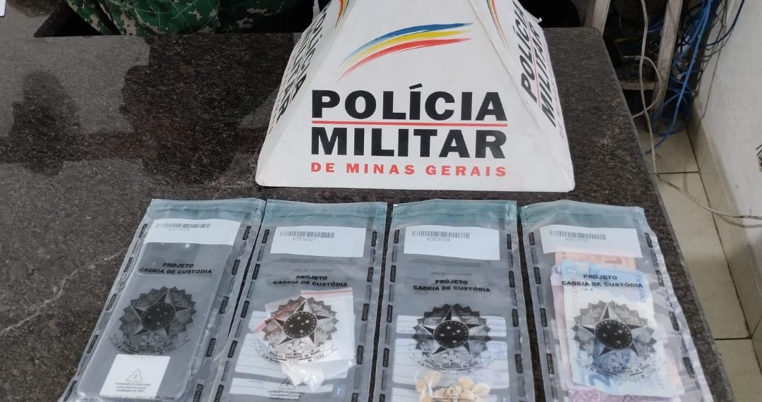 PM prende traficante no centro de Poços de Caldas