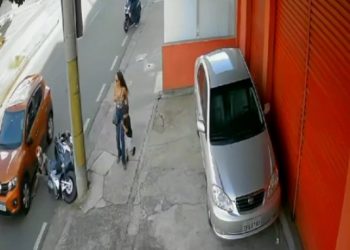 Policial que jogou carro contra motociclista disse que foi fechado e que temeu pela sua segurança