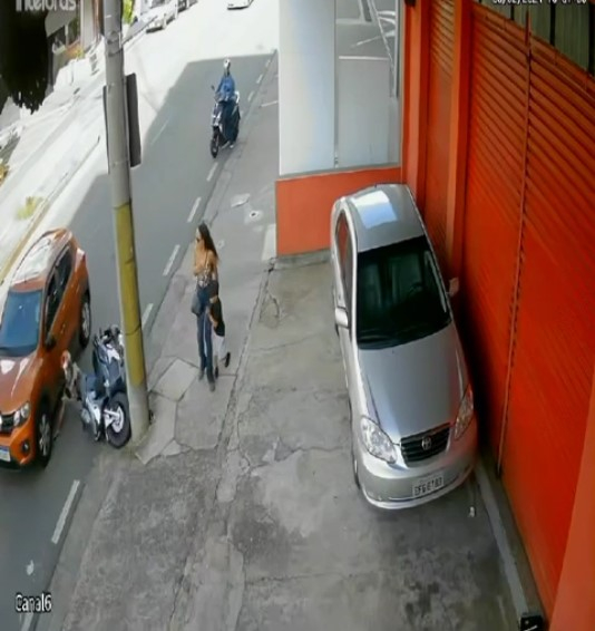 Policial que jogou carro contra motociclista disse que foi fechado e que temeu pela sua segurança