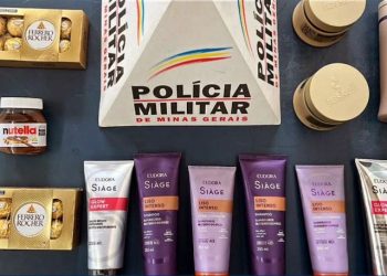 Mulher é presa após furtar produtos de supermercado em Poços de Caldas