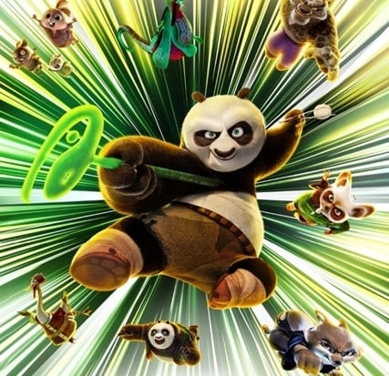 Cine Marquise Ultravisão: Kung Fu Panda 4 e The Chosen em cartaz