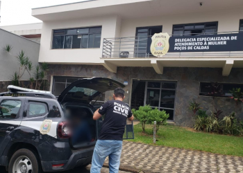 Polícia Civil prende acusado de agredir e estuprar a ex-mulher em Poços de Caldas