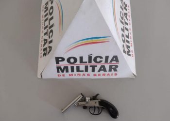 Arma de fogo encontrada em guarda-roupas é apreendida em Poços de Caldas