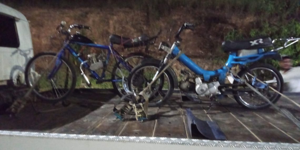 Operação Saturação: GCM apreende ciclomotores barulhentos em Poços de Caldas