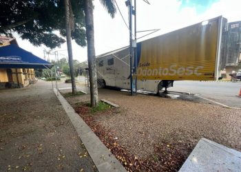 Projeto itinerante OdontoSesc chega a Poços em uma parceria pela saúde bucal da comunidade