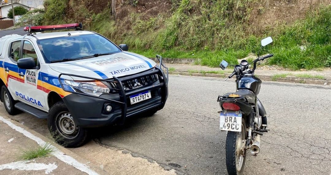 Moto adulterada é apreendida em Poços de Caldas